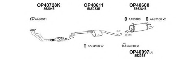 VENEPORTE 400335 Exhaust System